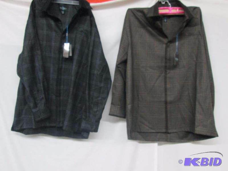 lot 32 image: Two Steve Harvey Mens Shirts