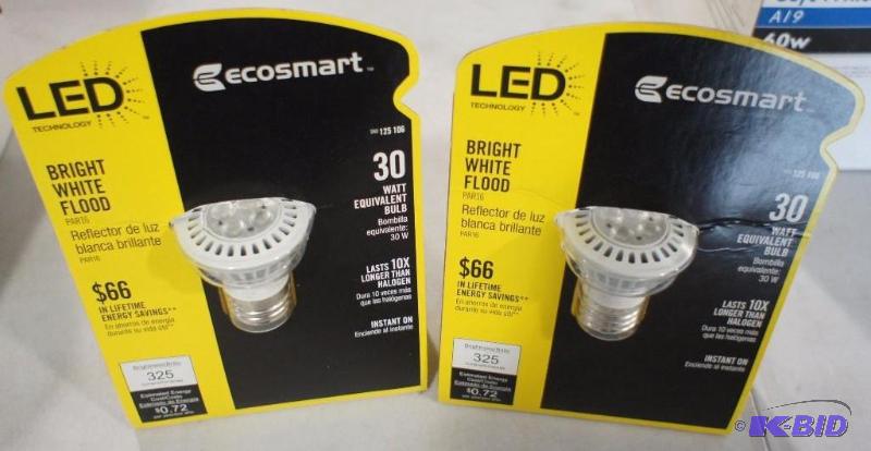 New EcoSmart LED 30 Watt Flood Light Bulbs - ...