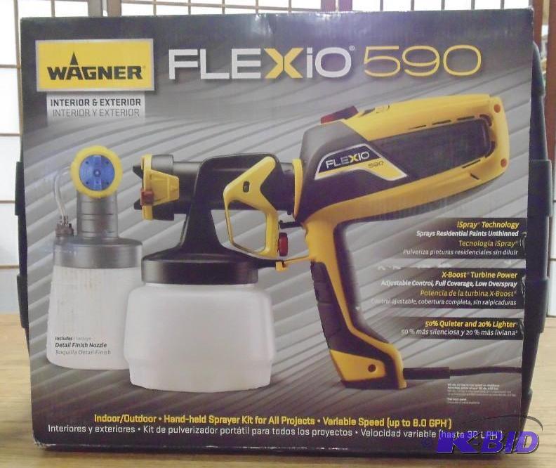 Wagner Flexio 590 Paint Sprayer.&nbspTested...