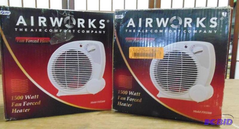 NEW Airworks&nbspFan&nbspforced Heaters, Lo...