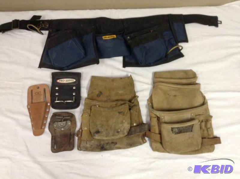 lot 21 image: Lot of Tool Belts