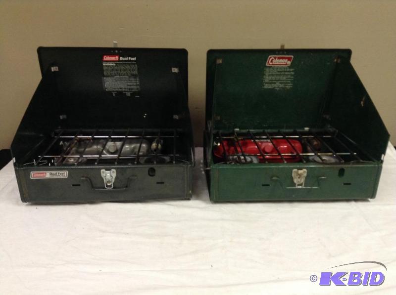 lot 25 image: 2 Coleman Camping Stoves