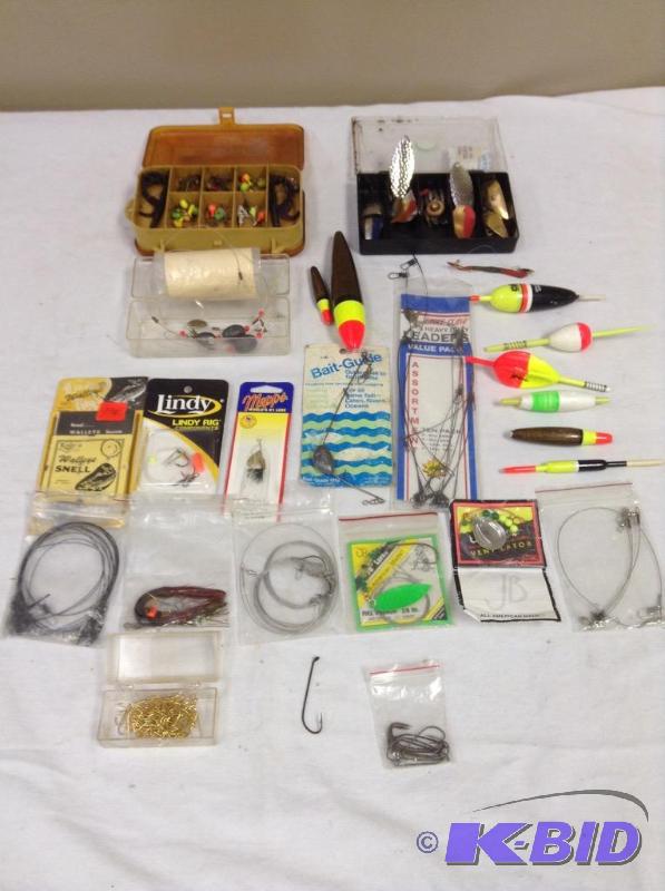 lot 37 image: Collection of Fishing Lures & Hooks