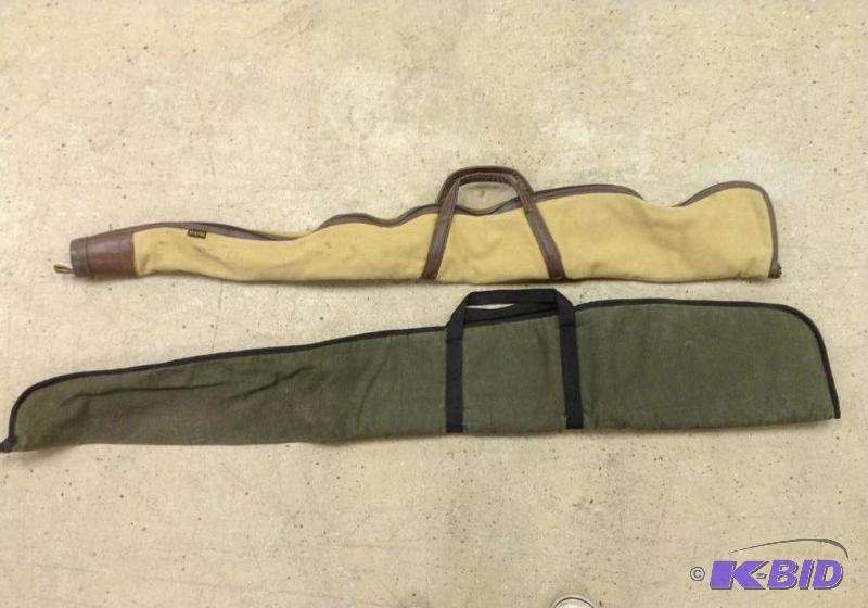 lot 4 image: 2 Soft Case RifleShot Gun Carrying Cases