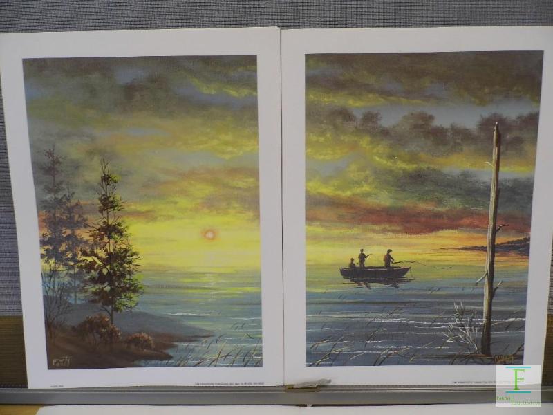 lot 37 image: Fishing and Farmscapes