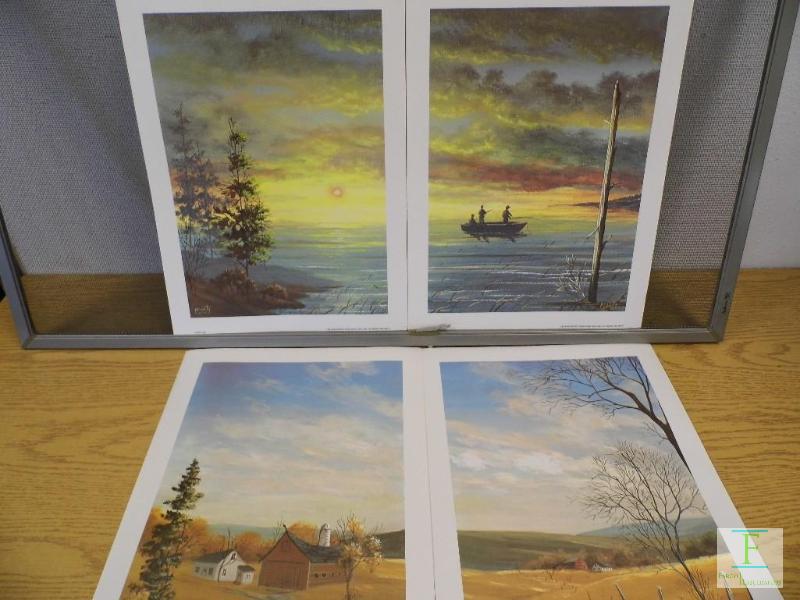 lot 38 image: Fishing and Farmscapes