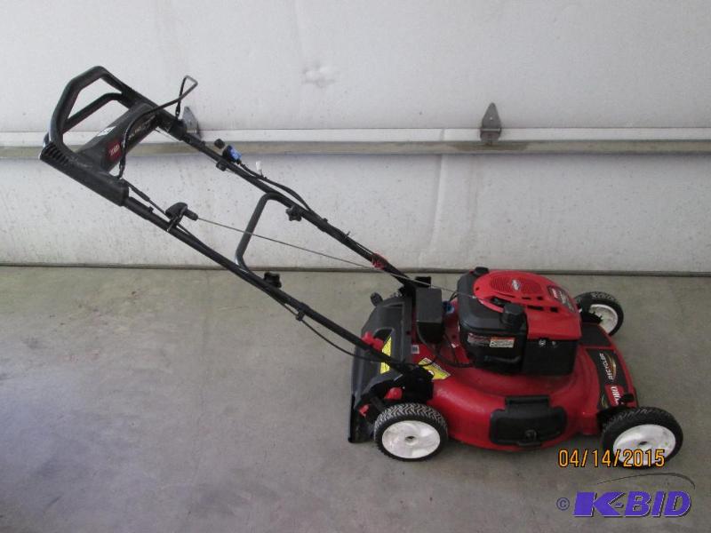 lot 1 image: Toro 6.75HP Electric Start Personal Pace 21&q...