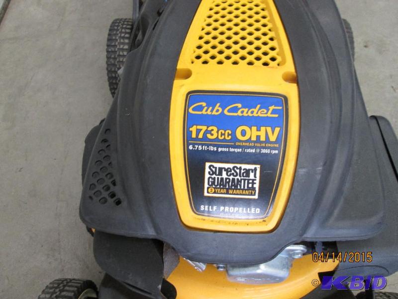 Cub Cadet 173cc OHV SelfPropelled Lawn Mower... LE April Lawn Mowers