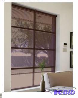 lot 20 image: JCPenney Home Cut-to-Width Solar Mesh Roller Shade. This was cut to Mount 54.