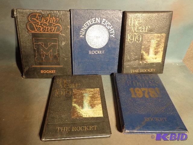lot 109 image: Toivola Meadowlands Yearbooks   1978-14980  1...