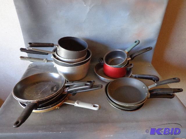 lot 138 image: Assortment of Pans...