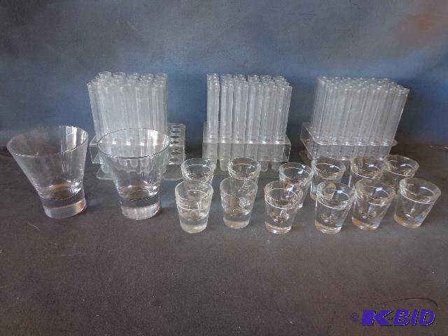 lot 148 image: Shot Glasses   12 1 oz shot glasses  66 shoot...
