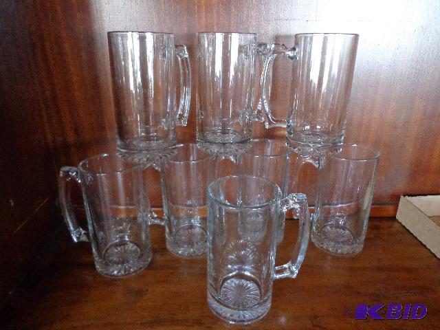 lot 149 image: (8) 22 oz Glasses...