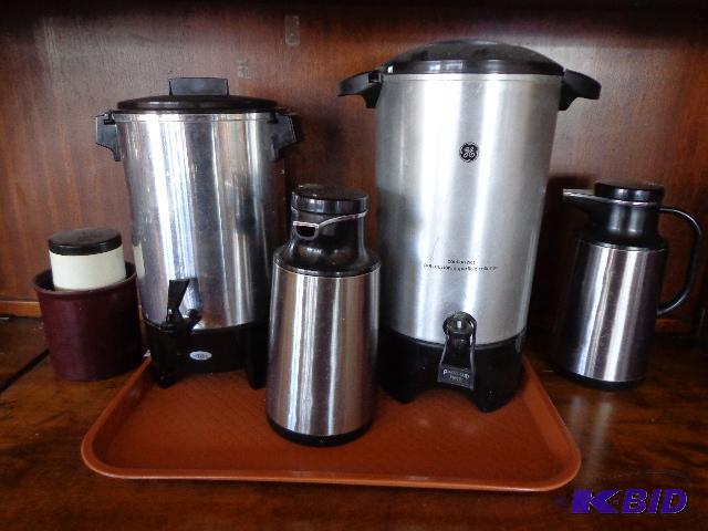 lot 153 image: West Bend Coffee Pots...