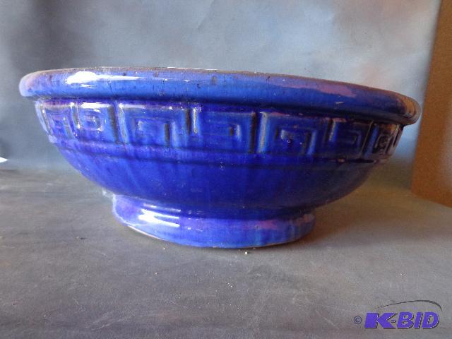 lot 202 image: Ceramic Planter    19 x 7 ...