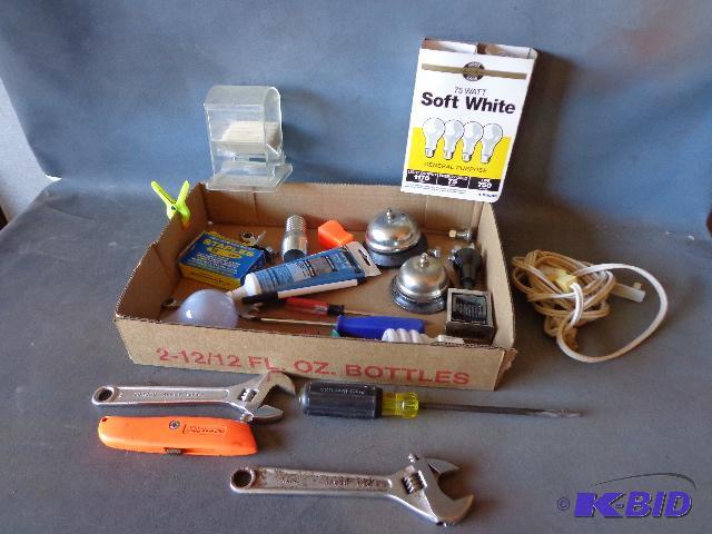 lot 211 image: Light Bulbs, Bells, Toothpick Holder and More...