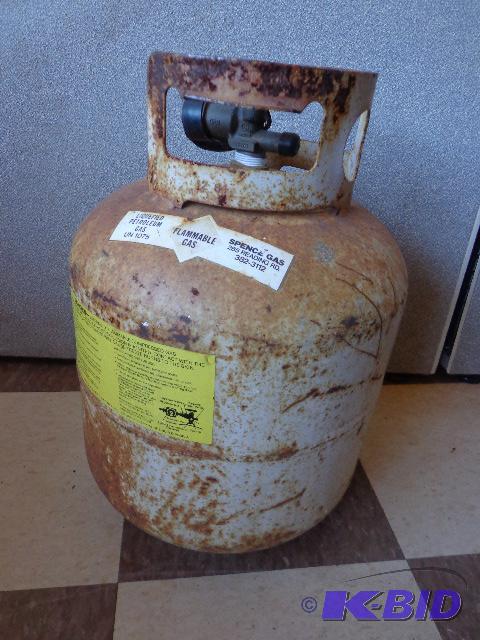 lot 223 image: 20 Pound Propane Tank...