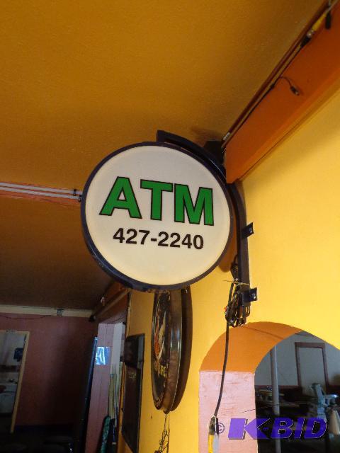 lot 33 image: ATM Lighted Sign   Has a phone number on it 2...