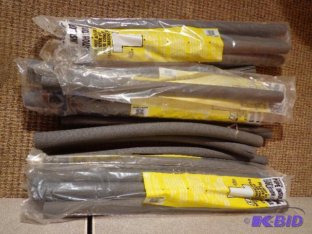lot 52 image: Tundra Pipe Insulation   23- 1" pieces ...
