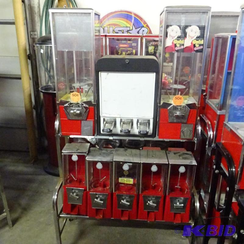 Bulk rack. 7 heads and 3 column sticker. No k...