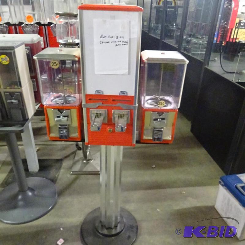 Bulk rack. 2 head and 2 column sticker. No ke...