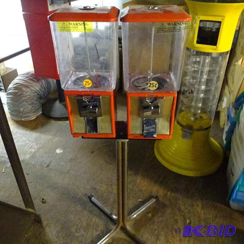 2 head bulk rack. No keys...