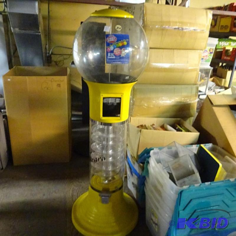 Spiral gumball machine. No key...