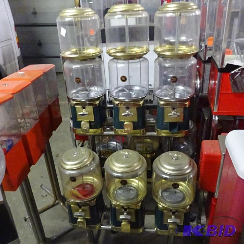 Beaver 6 head bulk dispenser. No keys...