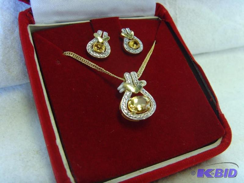 Sunstone Gem Set