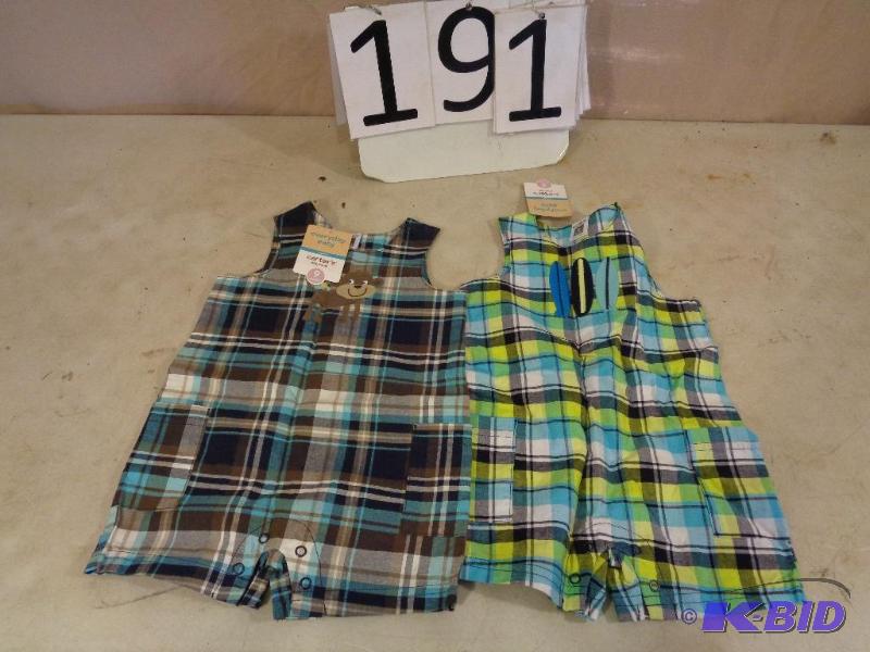 lot 191 image: 2 New Carters 9 Month 1 Pieces....