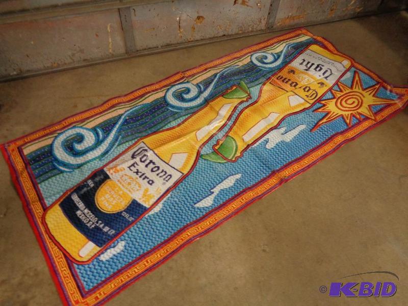 lot 1D image: Large Corona Banner. Approximately 99" x...