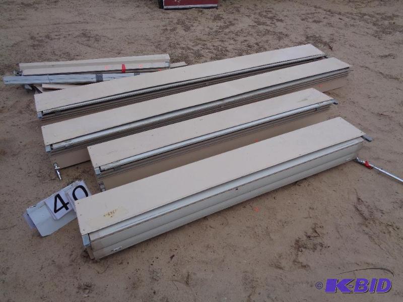 lot 40 image: 4 roll up cafeteria doors. 2 of them are 66&q...