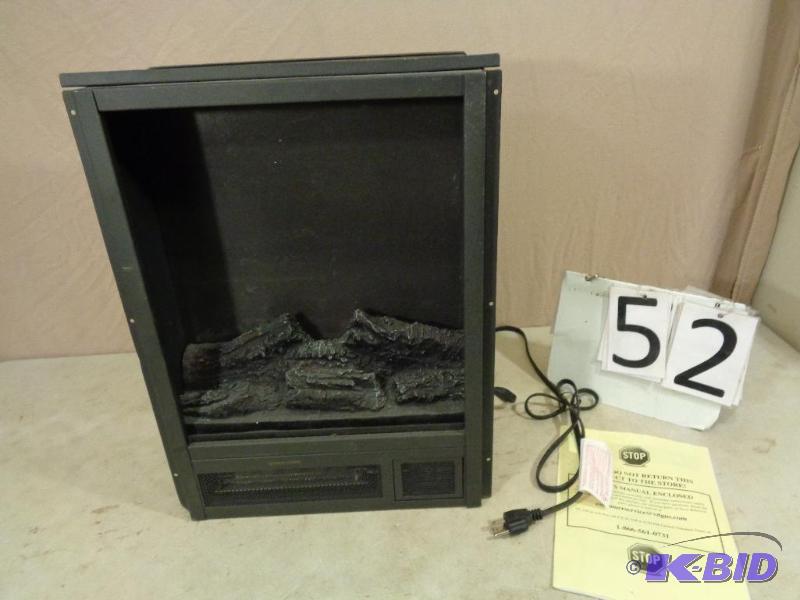 lot 52 image: Fireplace  Space Heater Insert. No Glass. Fi...