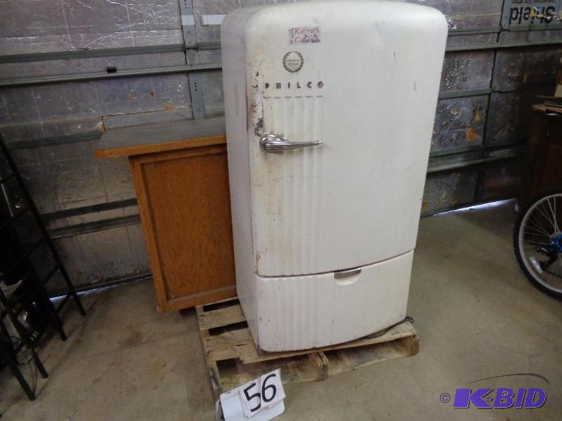 lot 56 image: Vintage Philco&nbspRefrigerator. Untested, c...