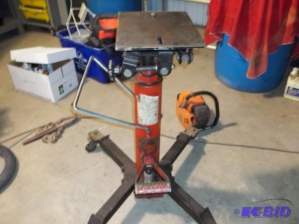 lot 8 image: Transmission jack, 2 stage....
