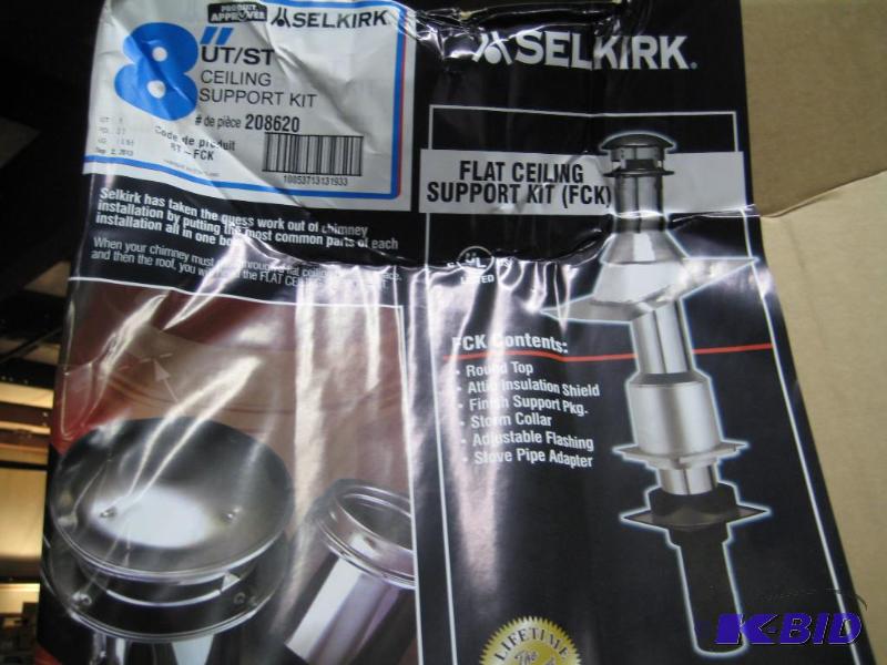 lot 108 image: New Selkirk brand FCK Flat Ceiling Support ki...
