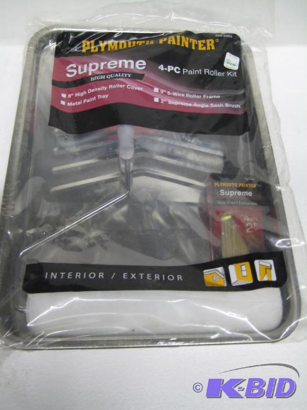 lot 120 image: New Plymouth Painter Supreme 4 pc painting ki...
