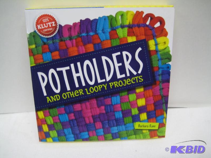 lot 140 image: New Barbara Kane Klutz Potholder and other lo...