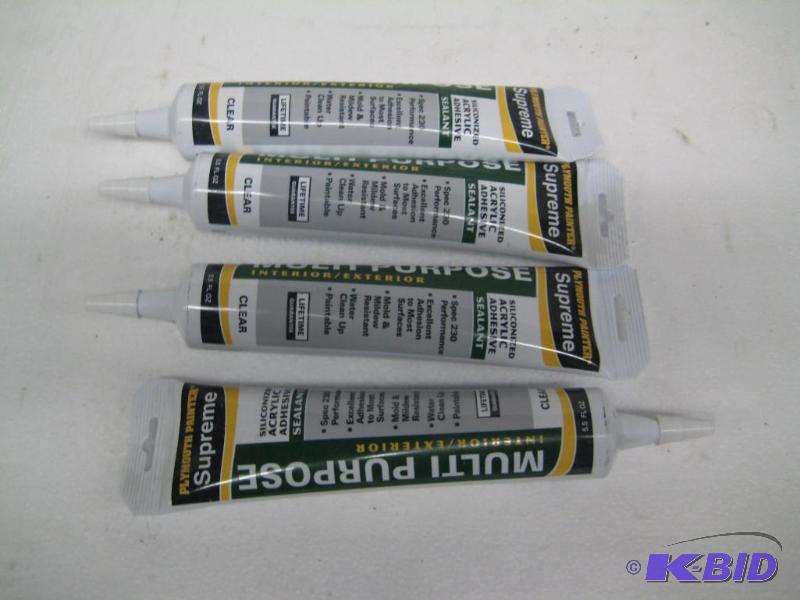 lot 144 image: New qty 4 Plymouth Painter Supreme Clear Sili...