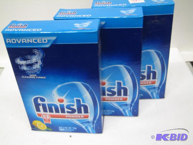 lot 156 image: New qty 3 Finish brand Advanced deep cleaning...