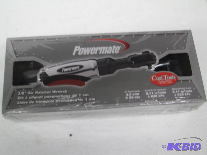 lot 158 image: New in box Powermate 3  8 in Air Ratchet Wre...