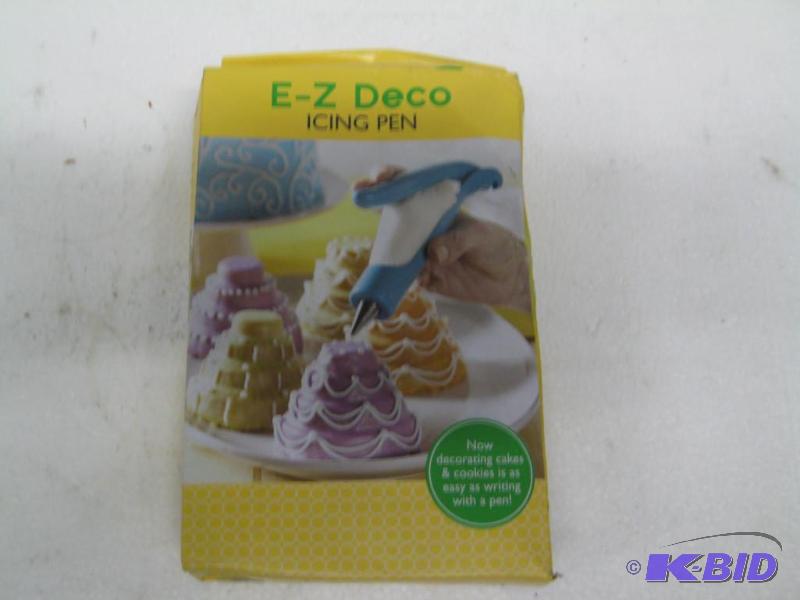 lot 162 image: New EZ Deco Icing Pen for cake and pastry dec...