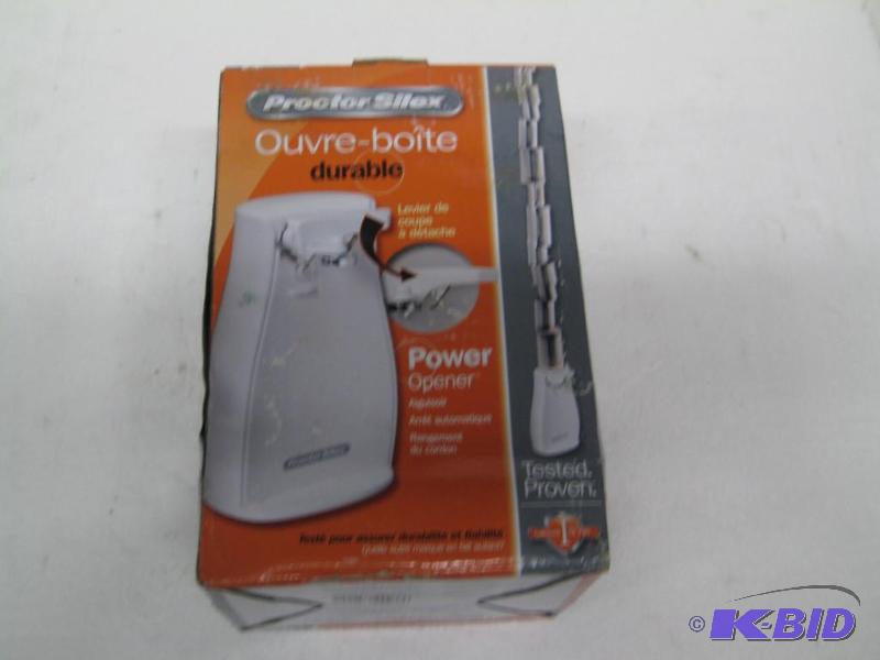 lot 166 image: New Proctor Silex brand durable electric can ...