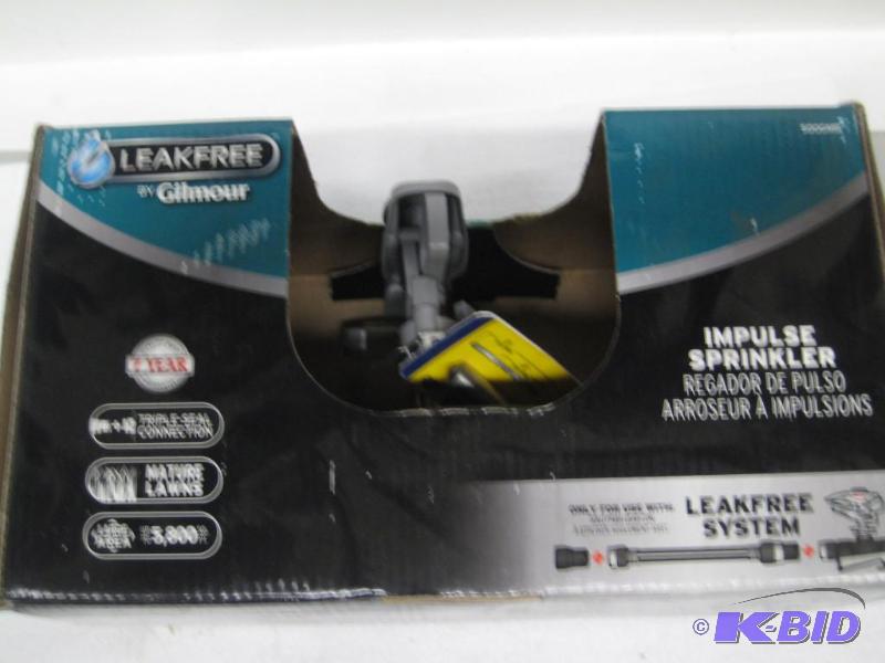 lot 172 image: New Gilmour brand Leak Free Impulse Sprinkler...