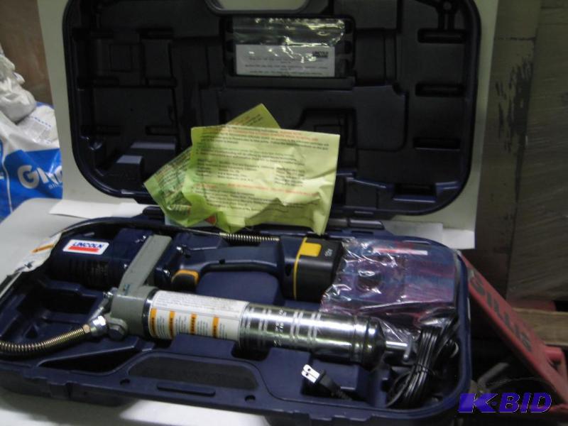 lot 196 image: Appears New Lincoln brand 12v battery powered...