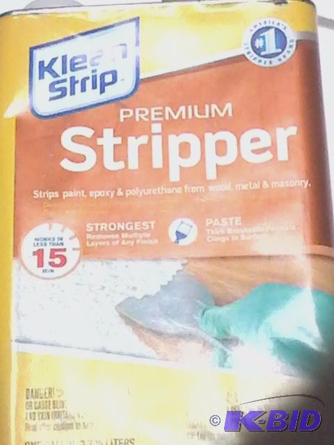 lot 200 image: New 1 gal Klean Strip Premium finish stripper...