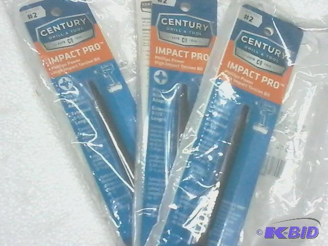 lot 212 image: New qty 6 Century brand number 2 Impact Pro 3...