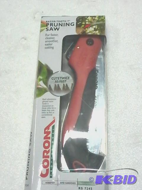 lot 218 image: New Corona brand 7 in Razor Tooth Pruning saw...