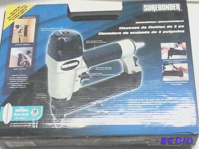 lot 220 image: New SureBonder brand pneumatic 2 in brad nail...
