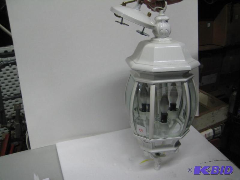 lot 24 image: New display model hanging lantern very heavy ...